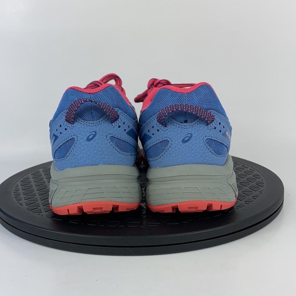 Asics Gel-Venture 6 Gray/Pink Trail Running Shoes 1014A077 Women's Size 7.5 (6Y) - Picture 6 of 11